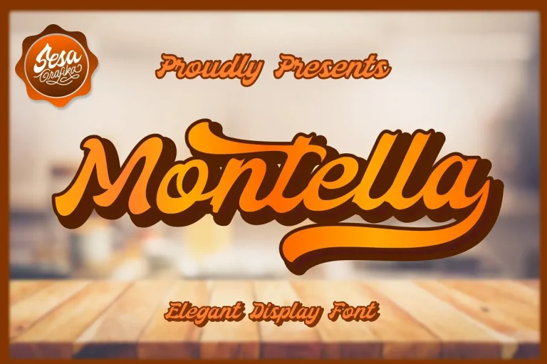 Montella Font Free Download