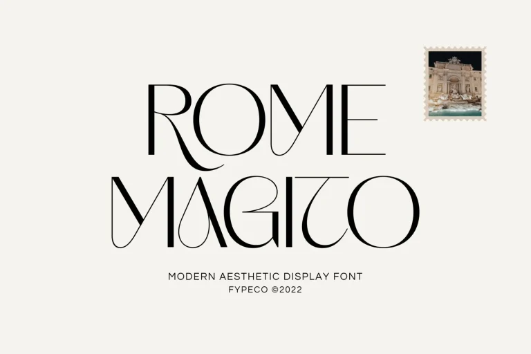 Rome Magito Font Free Download