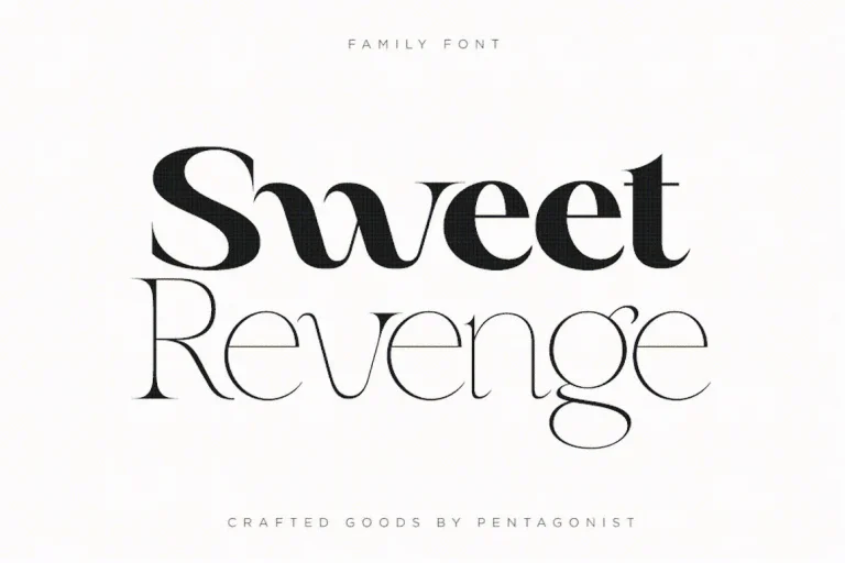 Sweet Revenge Font Free Download