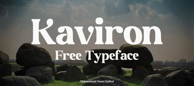 Kaviron Font Free Download